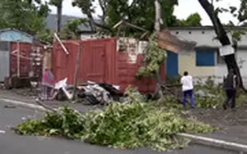  طوفان مرگ‌باری که درختان را هم درسته از جا درآورد