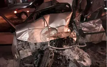 تصادف پژو با اتوبوس در شرق کرمان ۲۷ مصدوم و یک کشته داشت