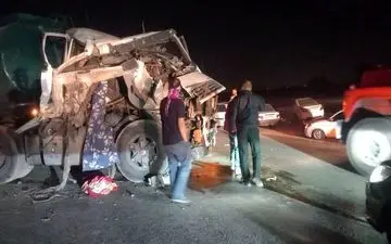 تصادف زنجیره‌ای در شوش ۲ فوتی و ۱۱ مصدوم داشت