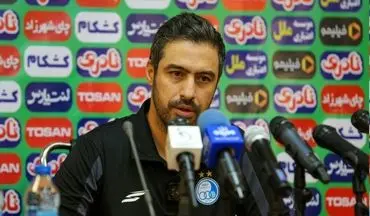 حیدری: همه تیم‌ها مشکل دارند، نه فقط استقلال/ بدشانس بودیم که چادرملو را نبردیم