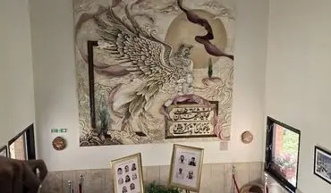 دیوار نگاره شهدای دانشگاه صنعتی شریف رونمایی شد