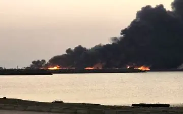 حمله به اسکله صیادی در جاسک