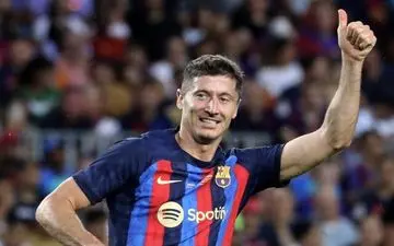 
ادامه بردهای پرگل بارسلونا با دبل لواندوفسکی
