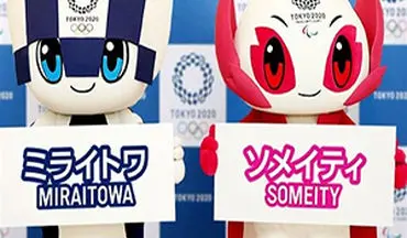 رونمایی از نمادهای المپیک 2020 توکیو + فیلم 