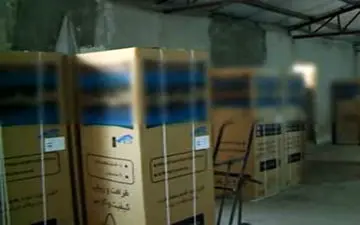 احتکار 2.5 میلیاردی در یکی از انبارهای کرج! + فیلم