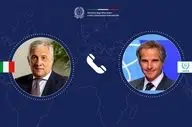 رایزنی وزیر خارجه ایتالیا و گروسی درباره ایران