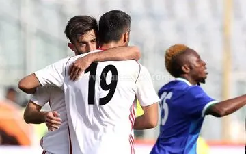  اولین گل ملی کاوه در بازی نیمه رسمی (عکس)