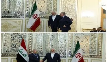 در تهران؛ وزیر خارجه عراق با ظریف دیدار و گفتگو کرد