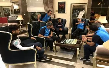 حضور بازیکنان تراکتور در اردوی پارس جنوبی + عکس