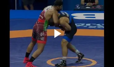 هادی ساروی با دلاوری و غیرت راهی فینال شد + ویدئو