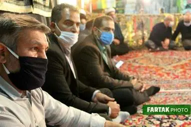 مراسم درگذشت والده مکرمه حجت‌الاسلام  رئیس سازمان گسترش اقتصاد مقاومتی 