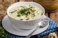 طرز تهیه آش گندم شیر!