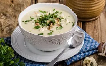 طرز تهیه آش گندم شیر!