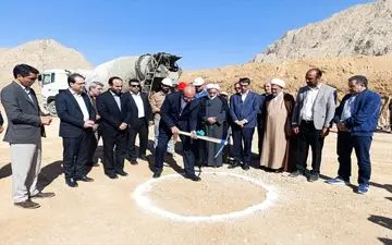 کلنگ زنی پروژه ۲۴۰ واحدی سراج در کرمانشاه با حضور رییس شورای مرکزی بنیاد مسکن