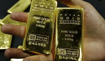 طلا 2 دلار ارزان شد
