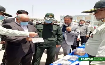 گزارش تصویری از نمایشگاه کشفیات ضبط شده توسط نیروی انتظامی استان کرمانشاه با همکاری دستگاه قضا ظرف ۴۸ ساعت 