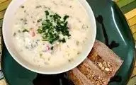 این سوپ فوق العاده س| طرز تهیه  سوپ قارچ و پنیر!