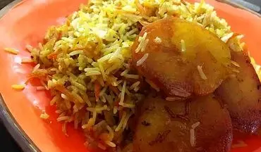 طرز تهیه به پلو قزوینی خوشمزه / دستور مجلسی به روش سنتی