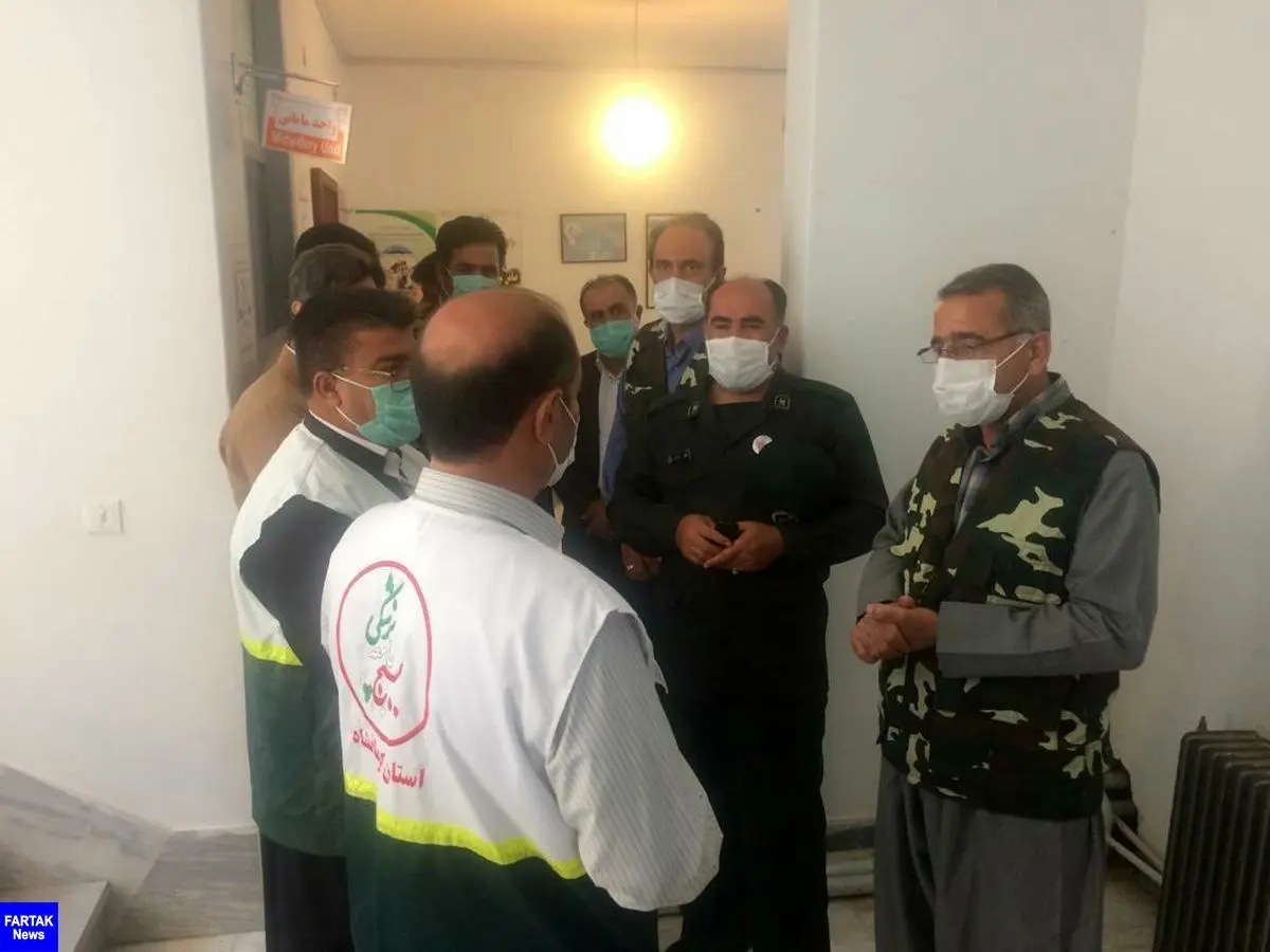 گزارش تصویری اعزام تیم چند تخصصی بسیج جامعه پزشکی استان کرمانشاه به منطقه کمتر برخوردار باینگان 