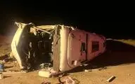 جزئیات تصادف مرگبار اتوبوس در محور اصفهان–نطنز از زبان پلیس راه