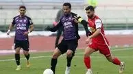 تساوی بدون گل پرسپولیس و هوادار در نیمه نخست/ سرد مثل هوای این روزهای تهران! 
