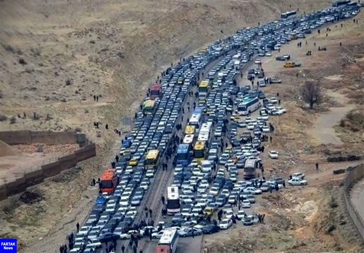 ایلام و کرمانشاه بار ترافیکی سنگینی را شاهد هستند