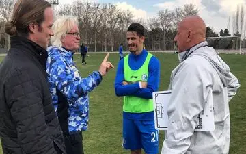 دیدار پرسپولیسی سابق با شفر پیش از دربی