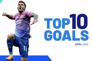 10 گل برتر سری آ ایتالیا در ماه آوریل 2024 + ویدئو