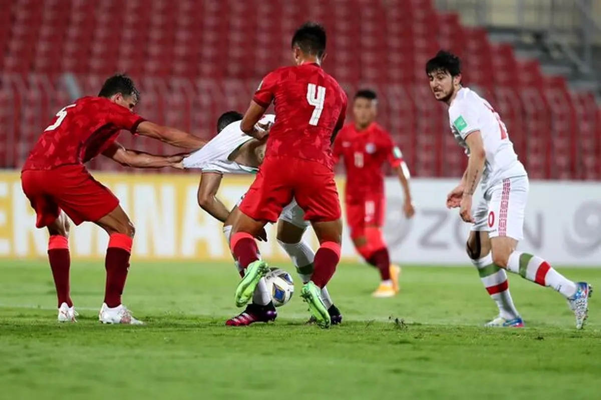 بازیکنان در بازی با بحرین باید مراقب باشند آرامش خود را از دست ندهند