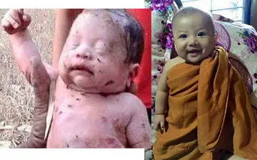 زنده به گور شدن نوزاد یک ارتباط پنهانی + عکس