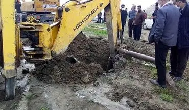 انسداد 10حلقه چاه‌ غیر مجاز، در بخش مرکزی میاندربند شهرستان کرمانشاه
