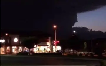 آسمان سیاه، شهروندان آمریکایی را شوکه کرد 