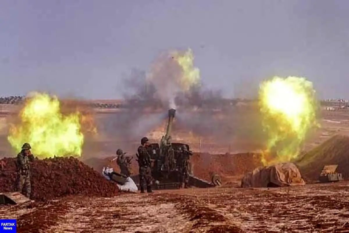 تبادل آتش توپخانه‌ای میان ارتش ترکیه و سوریه در غرب حلب