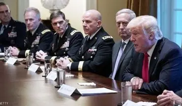 نشست ترامپ با وزیر دفاع و رئیس ستاد ارتش برای بررسی گزینه نظامی علیه کره‌شمالی