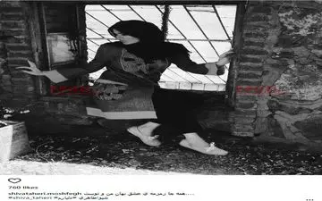 تیپ و ژست جالب شیوا طاهری (عکس)