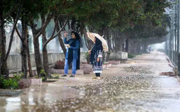 بارش شدید باران در ۶ استان کشور