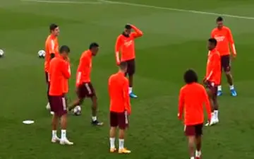 آخرین تمرین رئالی‌ها برای رویارویی با چلسی + فیلم