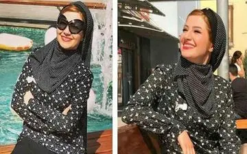 تیپ متفاوت خاله شادونه در خارج از کشور (+عکس)