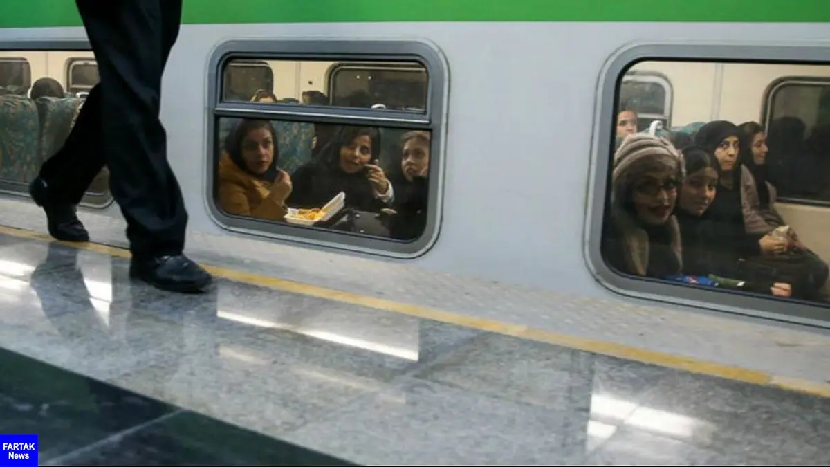 دستگیری زنی که در مترو تهران کشف حجاب کرد