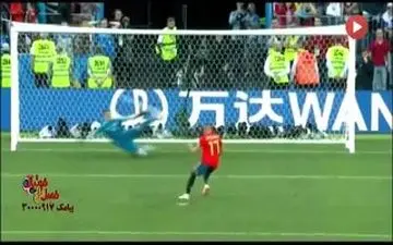 سیوهای دیدنی دروازبانان در مرحله یک هشتم نهایی 