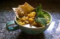 طرز تهیه یک غذای ساده|  اشکنه اسفناج و سیب زمینی 