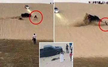 آخرین لحظات زندگی چهارچرخ سوار پیش از تصادف مرگبار!+فیلم