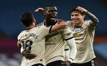 پیروزی آسان منچستریونایتد مقابل استون‌ویلا 