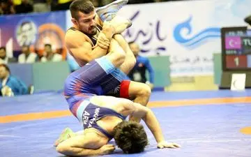  روز نخست مسابقات کشتی آزاد جام تختی در کرمانشاه