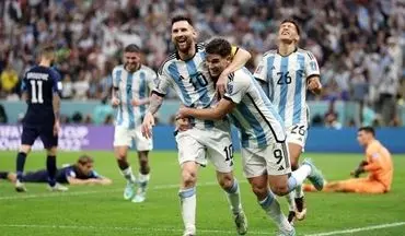 صعود قاطع آرژانتین به فینال با جادوی مسی/ کرواسی به بازی رده‌بندی رفت 