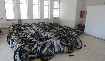 ضبط ۱۳۰ دوچرخه خارجی قاچاق در شاهرود