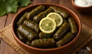 طرز تهیه دلمه برگ مو مجلسی؛ دستور کامل به سبک شیرازی و تبریزی