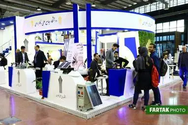 گزارش تصویری از بیستمین نمایشگاه دستاوردهای پژوهش ، فن آوری و فن بازار .