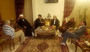 عیادت سید حسن خمینی، محمد علی نجفی و جمعی از اعضای شورای شهر تهران از عارف
