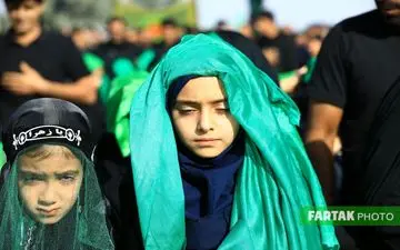 اختصاصی/ تصاویری دیدنی از مراسم عاشورای حسینی در روستای تاریخی قورتان اصفهان